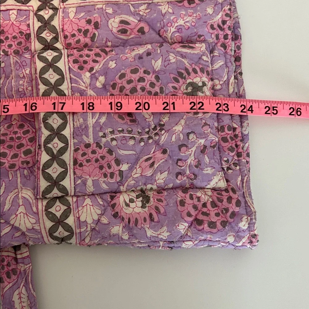 Antik Batik Quilted Utility Jacket Medium - Picture 7 of 9